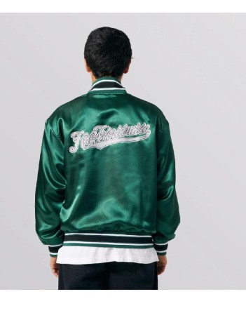 1219 HUF -  SATIN BASEBALL CRA - JACKET