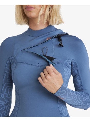 4665 BILLABONG - SINERGY NATURAL CHEST ZIP LS 2M - WETSUITS