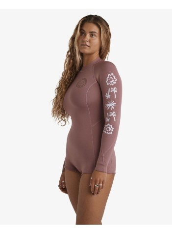 5003 BILLABONG - SPRING FEVER NATURAL BACK ZIP LC 2.2mm. - WETSUITS