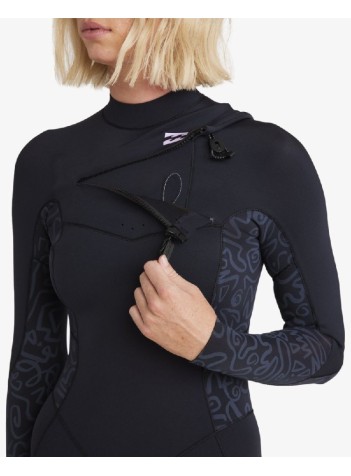 5607 BILLABONG - SYNERGY NATURAL CHEST ZIP LL 3.2mm - WETSUITS