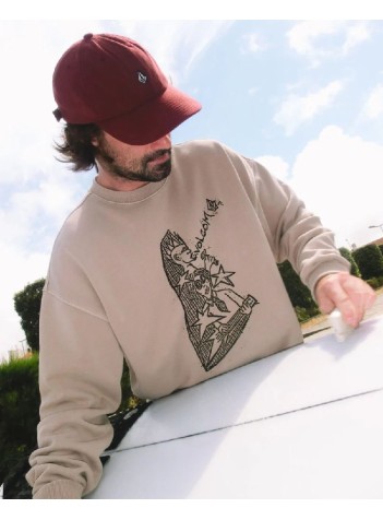 6381 VOLCOM - ISSAM  AUPTEL - SWEATER