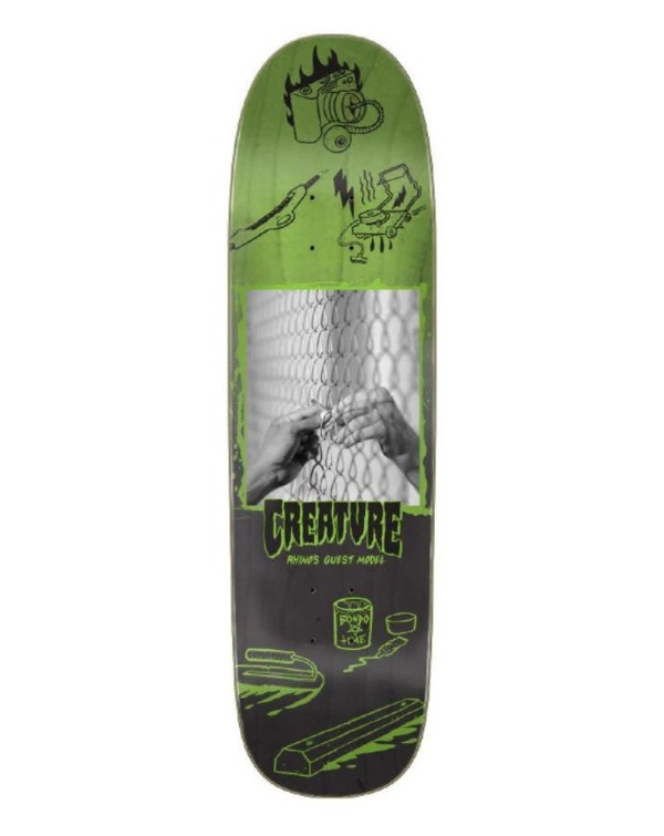 CREATURE RHINO GUEST CAPTURE SKATE DECK Color A1ESTAMPADOS Talla 8.65"