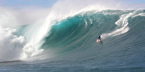 Big Wave Surfing Tenerfie